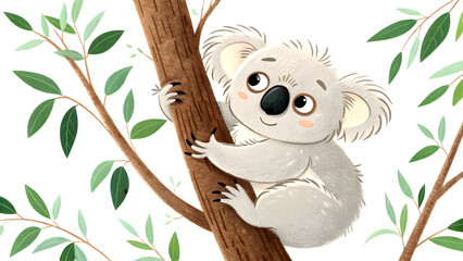 hedgehog cartoon isolated on white background