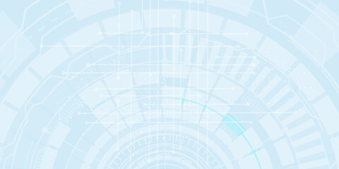 Abstract hexagon background. Technology polygonal design. Digital futuristic minimalism. Vector illustration