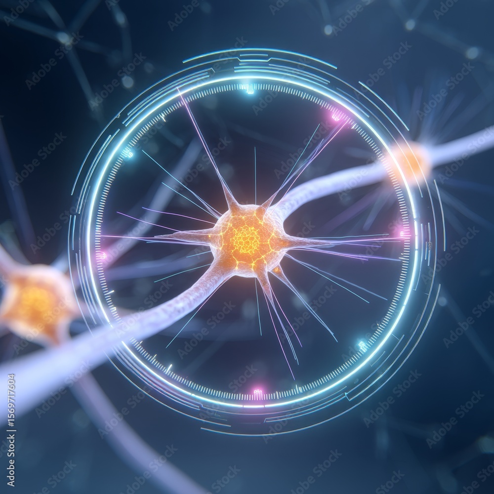 Aufkleber exploring augmented gene interfaces in biodigital applications technology lab close-up perspective i