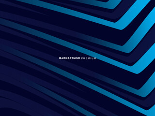 Premium background design with dark blue luxury motif. Vector horizontal template, for digital lux business banners, contemporary formal invitations, luxury vouchers, gift certificates, etc.