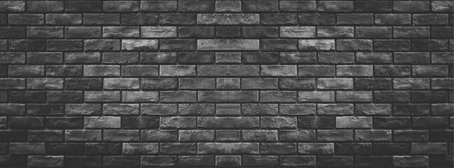 Bricks wall red vintage retro style for abstract brick panorama background template and texture.