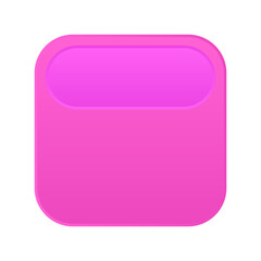 Futuristic social media mock up. Colorful social media frame interface.