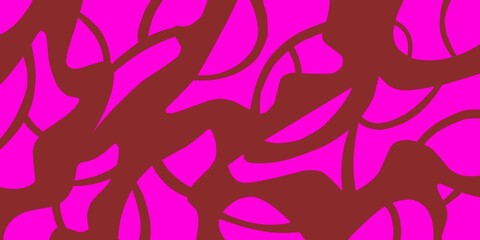 Abstract background with Y2K pattern, trendy vector illustration in retro psychedelic style.