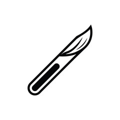 Medical Scalpel Icon Design Vector Design