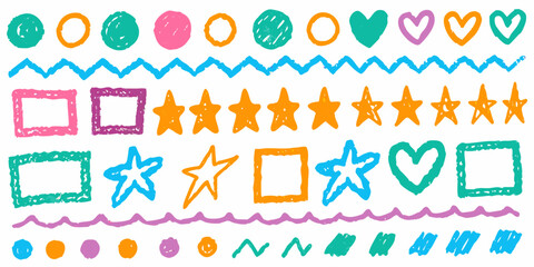 Doodle paint background with chalk hand-drawn elements. Sketch kid scribble, abstract children bg.