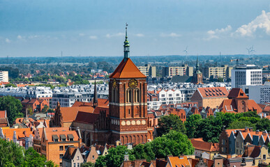 Brick gothic  St. John Cathedral, Gdansk	