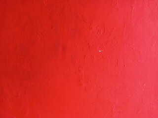 Bright Red Distressed Wall Grunge Texture
