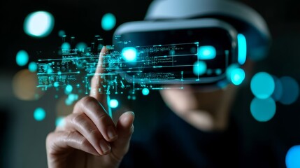 Explore the possibilities of coding in an immersive space enriched by stunning bokeh effects.