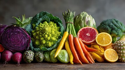 Arranging seasonal fresh goods by month in a minim market for optimal nutrition