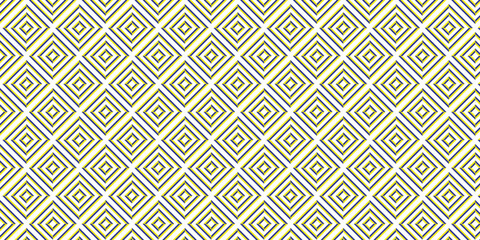 Elegant Geometric Diamond Pattern with Yellow and Black Accent Colors