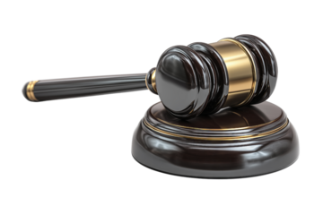 Detailed gavel isolated on PNG background symbolizing law and justice, gavel, judge, court, law, legal, justice, wooden, auction, hammer, symbol, authority, wood, crime, judgment, courtroom, judicia