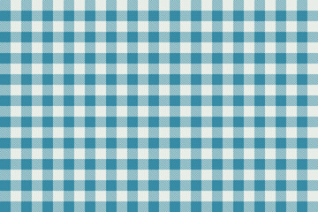 Tablecloth classic blue checkered kitchen or picnic table,seamless pattern