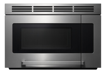 Obraz premium Built-in microwave with a ventilation system, ideal for a commercial break room.