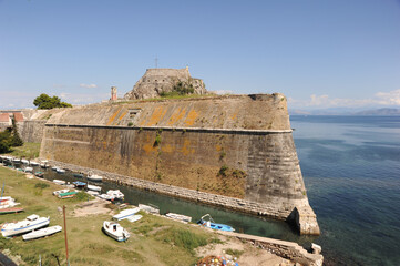 The Old Fortress, Corfu, Greece.