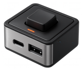 Pass-through switch with a modular design, enabling easy upgrades in a tech-savvy commercial building.