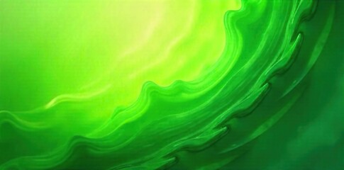 Vibrant Swirling Emerald Green Background Dynamic Organic Texture for Design Projects