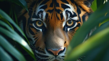 portrait of a tiger
