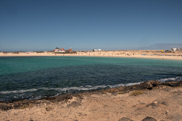Vista de la Playa de La Concha en El Cotillo, Fuerteventura