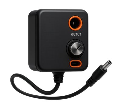 Universal input power supply for LED strips, adaptable for use in international travel scenarios.