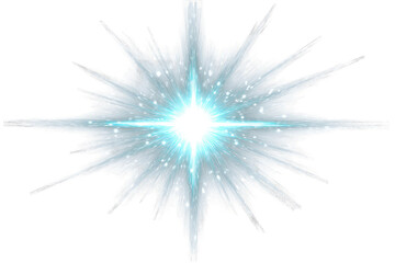 Naklejka premium Radiant starburst explosion