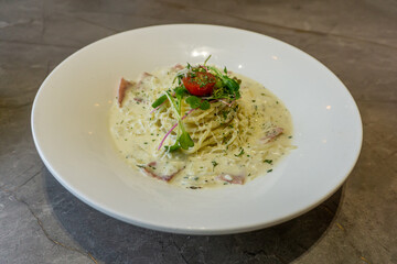 Seafood Pasta: A Delightful Fusion of Fresh Seafood and Italian Pasta with Rich, Savory Flavors