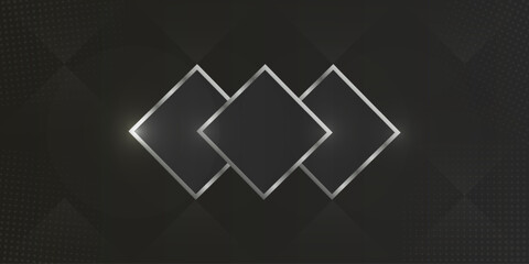 Modern abstract background black and grey luxury. modern black backdrop concept 3d style. Illustration from vector about modern template deluxe design.