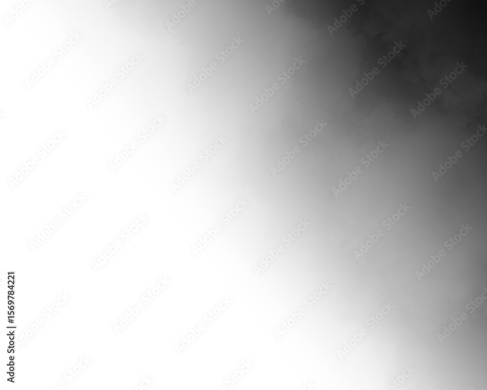 Poster black fog smoke gradient isolated transparent background