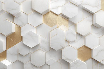 A Pattern of business symmetrical balance layout robotic spike hexagon proximity background pattern