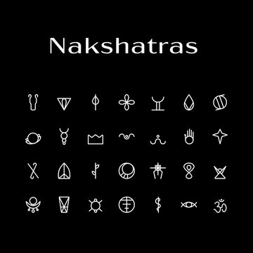 Nakshatras (White)