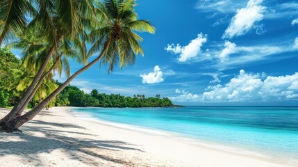 Tropical beach paradise