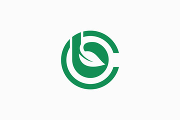 BC Leaf Vector Logo Premium 