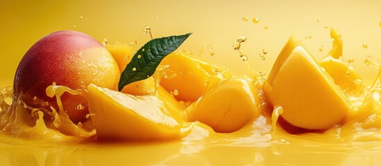 Fresh Mango with Splash