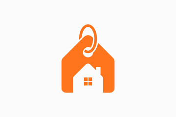 Home Price Tag Vector Logo Premium 