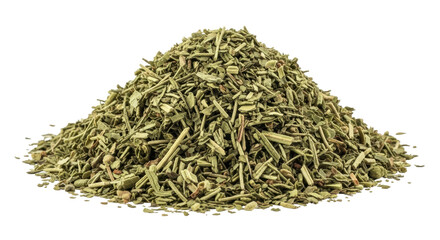 Isolated Pile of Rosemary