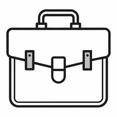 vector briefcase icon