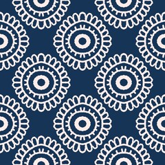 pattern batik flower damask ethnic boho ikat texture tribal geometric background