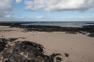 Amanecer en la playa de Morforín, El Cotillo, Fuerteventura