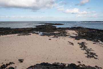 Amanecer en la playa de Morforín, El Cotillo, Fuerteventura
