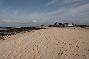 Amanecer en la playa de Morforín, El Cotillo, Fuerteventura