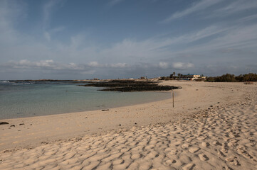 Amanecer en la playa de Morforín, El Cotillo, Fuerteventura