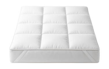 A down alternative mattress pad for an allergy-sensitive household, mimicking the softness of down without allergens.