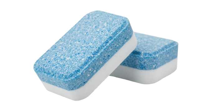 Isolated Dishwasher Detergent Tablets