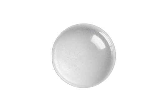 Perfect white sphere, smooth surface, slight texture - Powered by Adobe