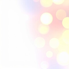 Pastel Bokeh Lights Abstract Background Texture