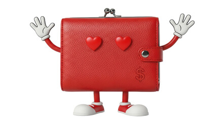 Isolated Cartoon Wallet