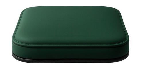 Neoprene chair cushion with water-repellent properties, perfect for a picnic bench in a park.