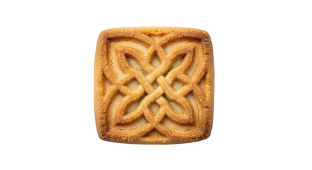 Isolated Butter Cookie