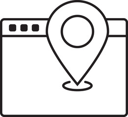 SEO icon, symbol. Search Engine Optimization symbol template for graphic and web design. Vector illustration
