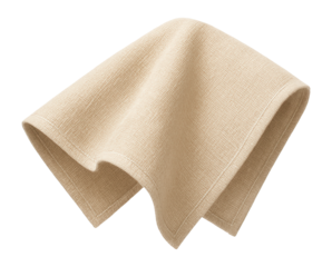 Eco-friendly bamboo fiber glass cloth used for wiping down glass coffee tables in a modern living room.