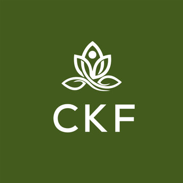 CKF Letter Initial Logo Design Template Vector Illustration
